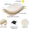 L Shape Corner Outdoor Sofa Cover Waterproof Rattan Corner Furniture Cover V Shape Sofa Table Chair Protective Dust Covers 3