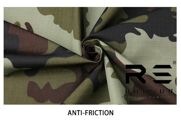 Bestseller 50% Nylon 50% Baumwolle Ripstop-Stoff Irisches DPM-Tarnmuster NYCO5050 Taktischer Stoff für Uniformen Auf Lager – Detail 6