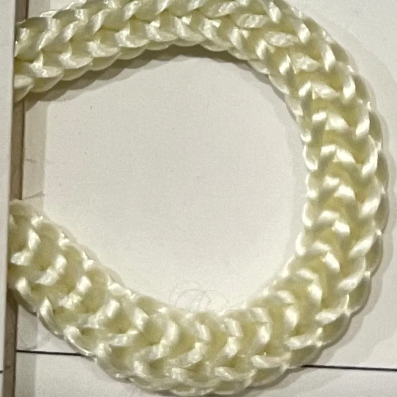 Vibrant 4mm Nylon Crochet Cord for Hand-Woven Macrame and Bracelets – Multiple Length Options