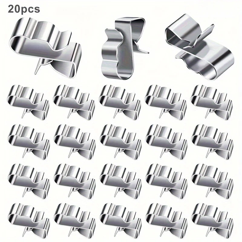 Trailer Frame Wire Clips Stainless Steels Trailer Wiring Cable Clips Replacement Parts For solar panel Boat Fishing Boat
