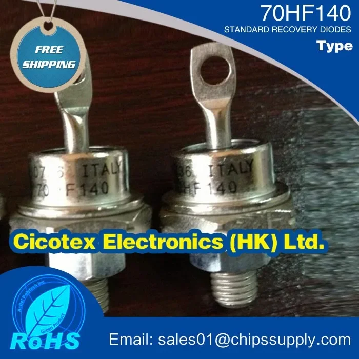 70HF140 DO-5 DO-203AB 모듈, 다이오드 GEN PURP 1.4KV 70A DO203AB VS-70HF140 VS70HF140