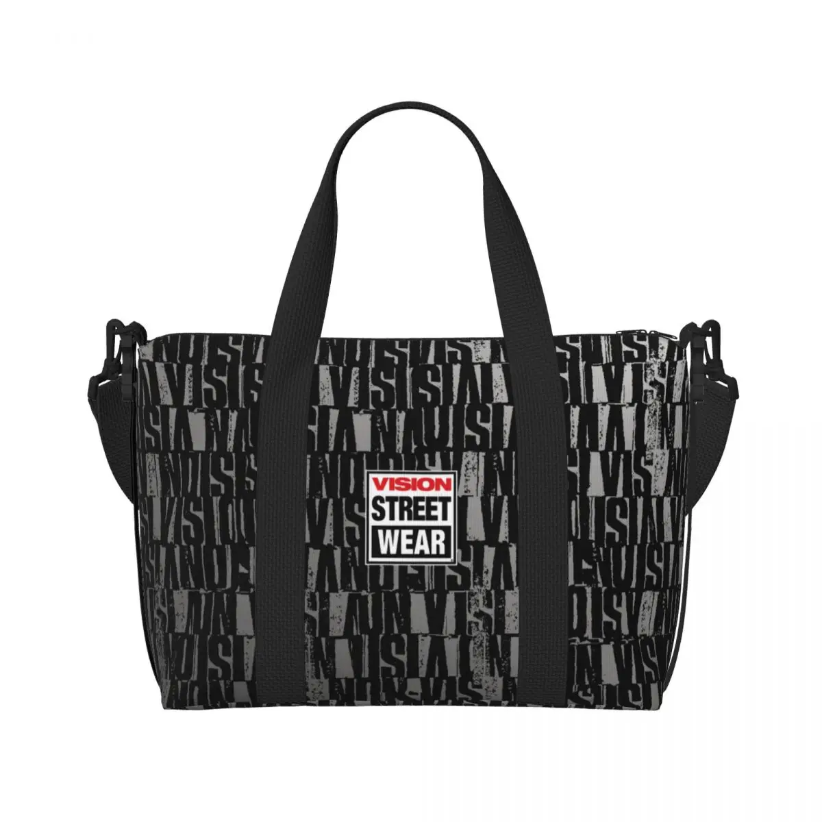 Cool Vision Street Wear Groceries Shopping Tote Bag Women Big Capacity Beach Gym Travel Bags