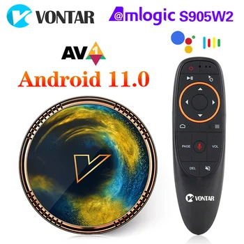 Vontar x amlogic s w smart tv box android g gb support av wifi bt
