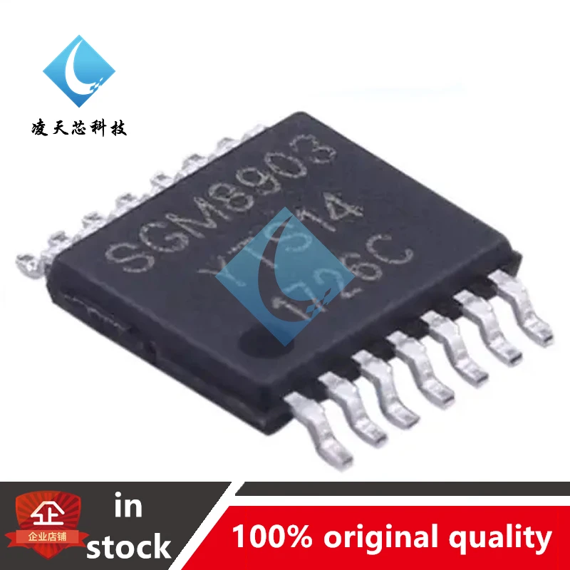 10 Pz Muslimexay/Tr Tssop-14 Sgm8903 Driver Audio Ic Nuovo Originale
