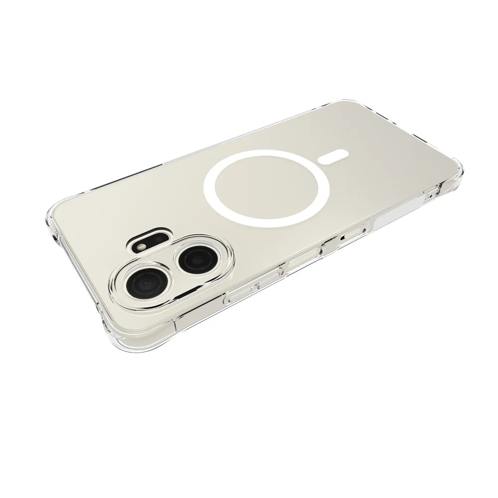 Magsafe Air Cushion Shockproof Silicone TPU Back Cover