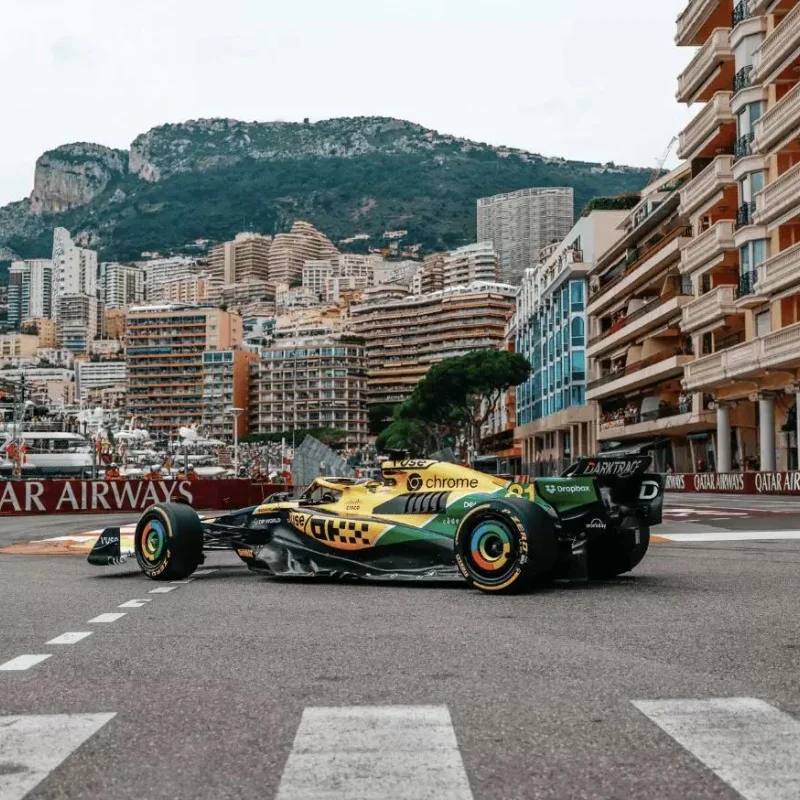 1:43 Bburago Mclaren MCL38 Monaco Grand Prix F1 2024 F1 Alloy Miniature Diecast Model #4 #81 Lando Norris ﻿F1 Alloy Car Toy Gift 4