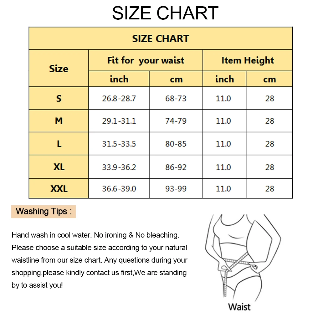 NINGMI Women Neoprene Waist Trainer Belt Fat Burning Sauna Belt for Weight Loss Waist Trimmer Slimming Shapewear Belt