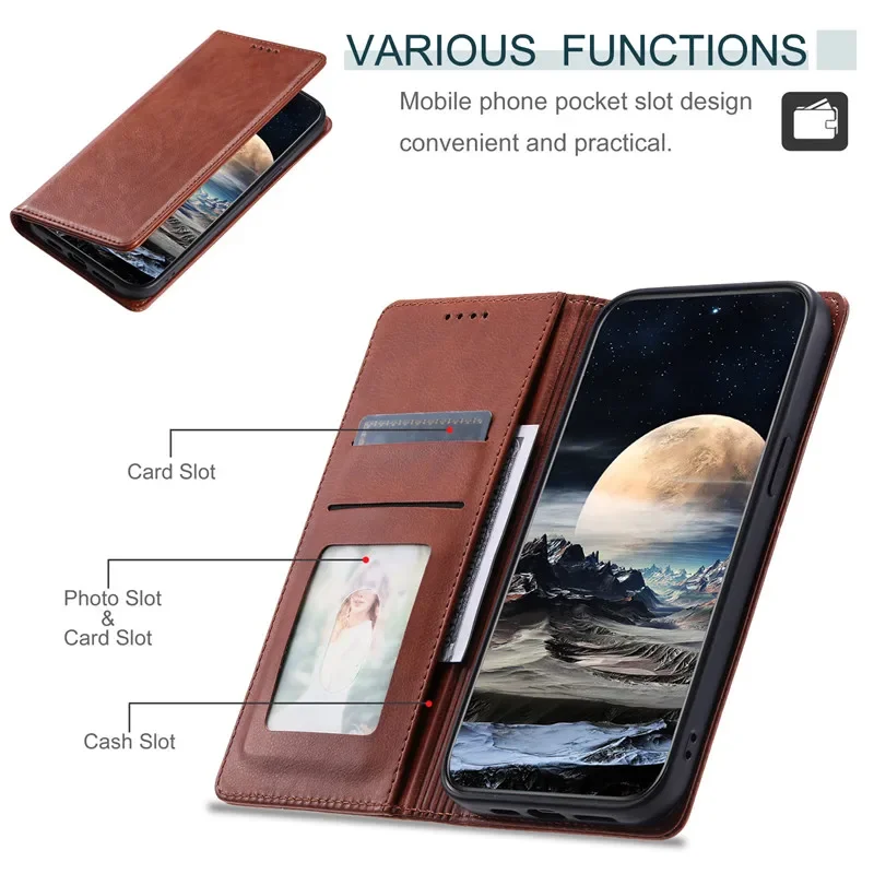 Luxury Magnetic Flip Case For Samsung Galaxy A33 A53 A73 A13 SMA137 A03 A23 M13 4G M23 F23 5G Case Wallet Bag Phone Cover Fundas 4