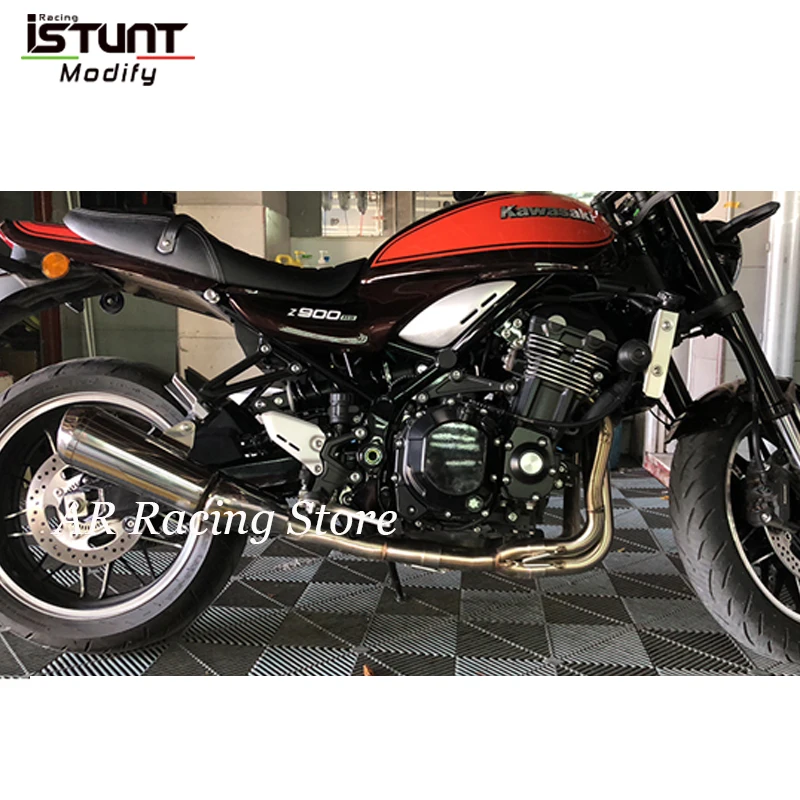 Motorcycle Exhaust Titanium alloy Front Pipe Motorcross Escape Moto Modified Slip on For Kawasaki Z900RS Z900 RS 2017-2020 - Image 4