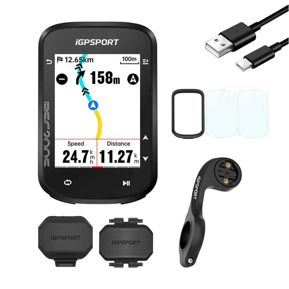 iGPSPORT BSC200S バイクコンピューター ルートナビ サイクリング