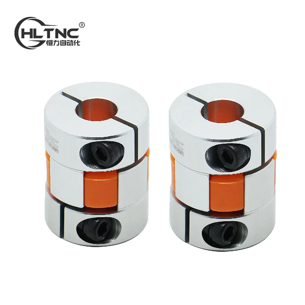 Shaft Coupler Flexible Coupling Spider 2pcs 5mm to 14mm 8*10mm 4/5/6/6.35/8/9.5/10/12mm D25 L30 CNC Motor Jaw
