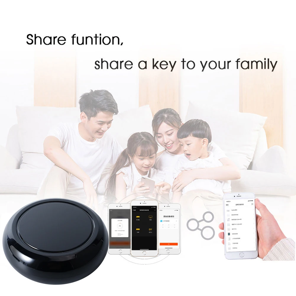 투야 와이파이 IR 리모컨 스마트 유니버설 (TV, 에어컨용), 알렉사, 구글 홈, 얀덱스와 호환