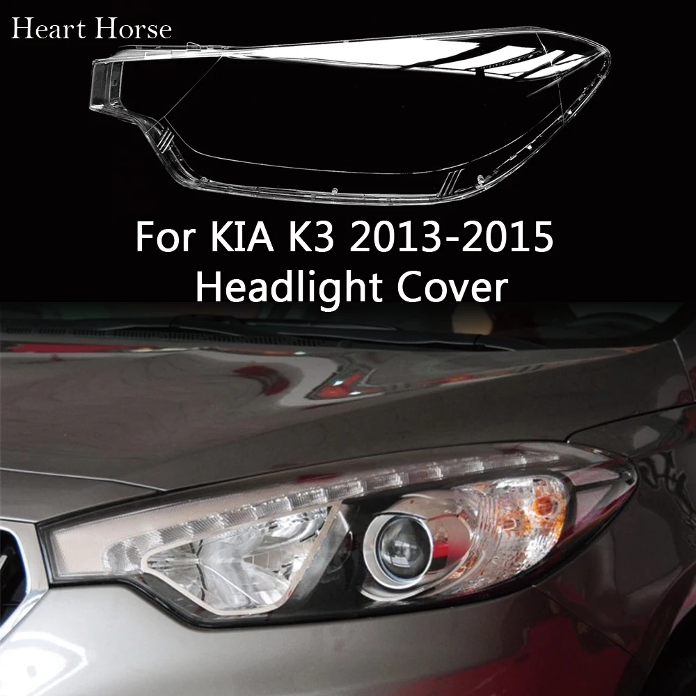 Headlight cover For KIA K3 2013 2014 2015 Lampshade Cover Headlight