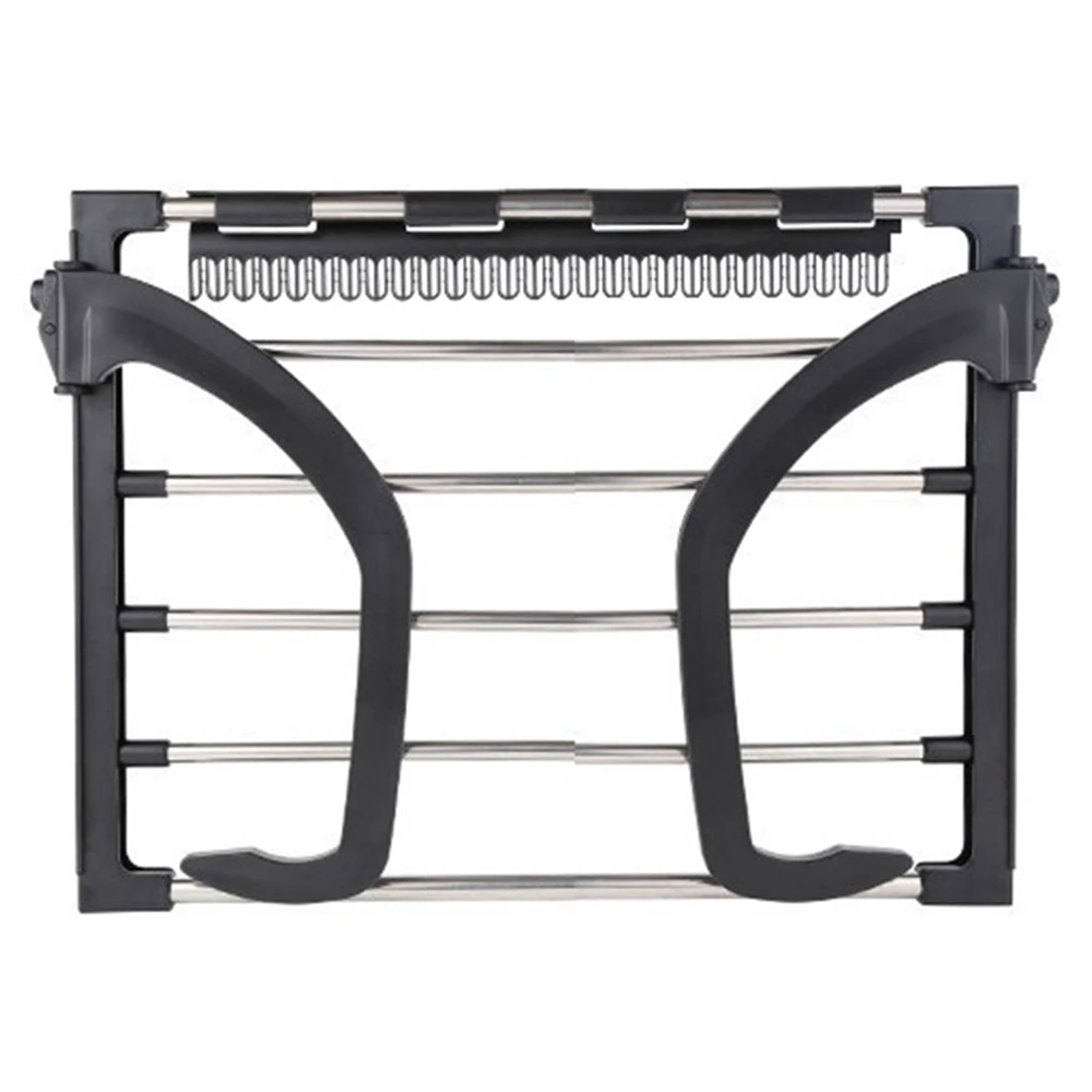 Balcony Drying Shoe Rack Folding Window Diaper Drying Rack Laundry Clothes Dryer, Indoor Towel Storage 40cm