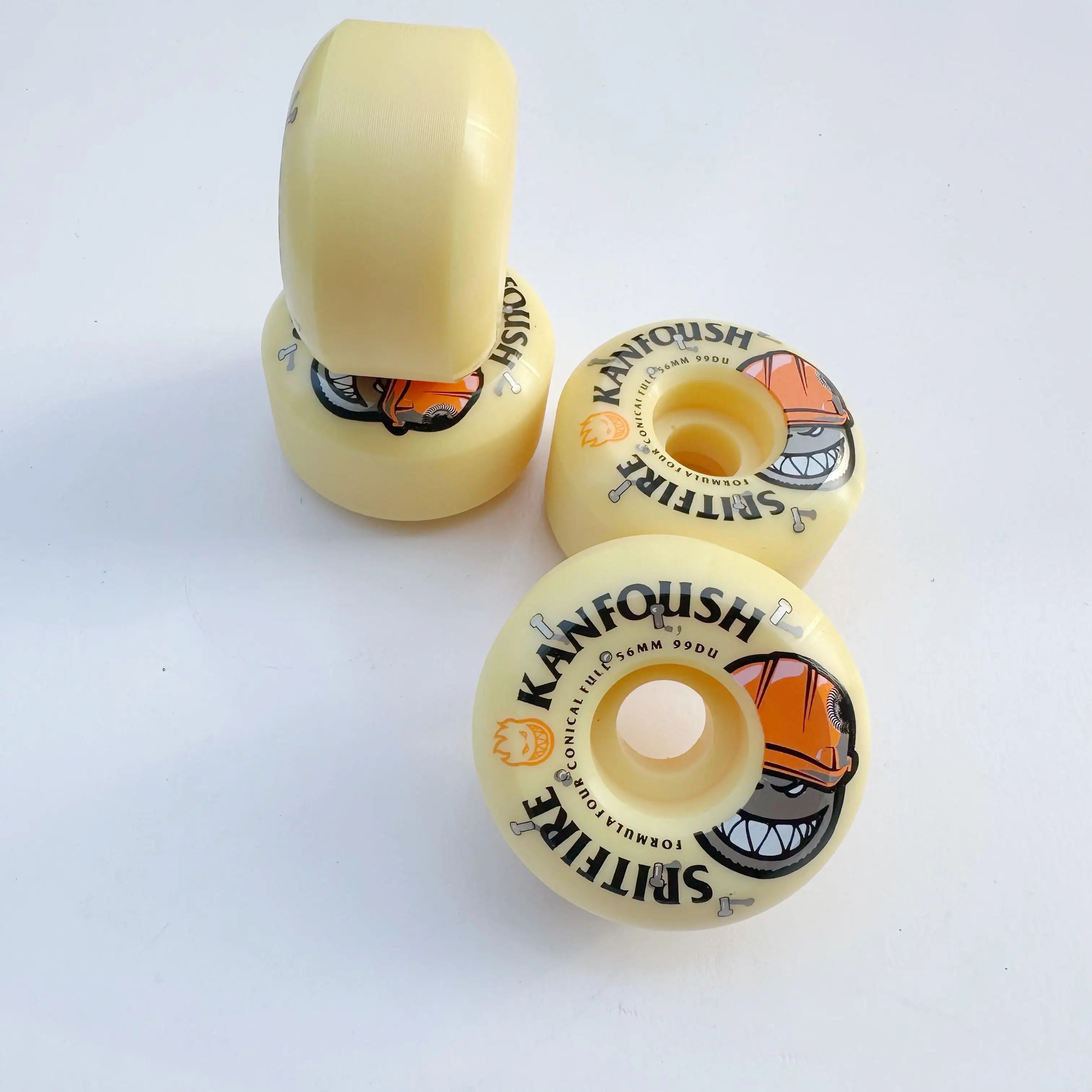 Rodas genuínas importadas do skate do Spitfire, 52mm, 101Duro, 53mm, 54mm, 56mm, 99duro, 80HD