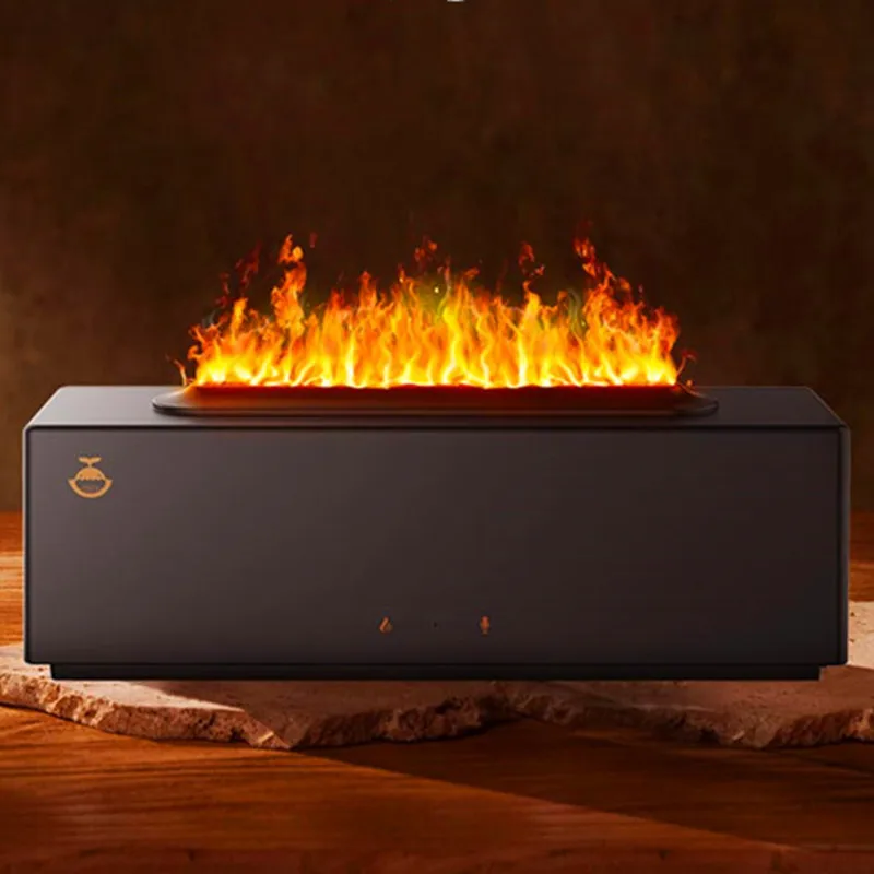300MLFlameAromaDiffuserSimulationFlameAirHumidifierEssential