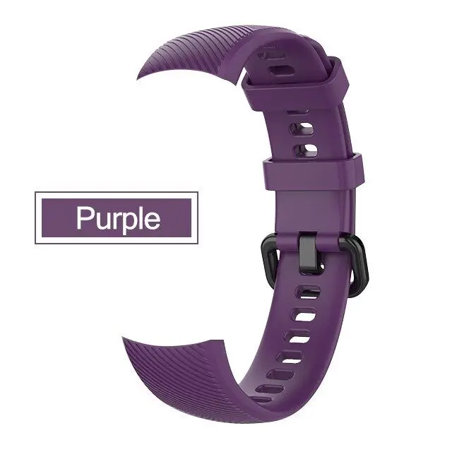 Sporty Colorful Silicone Replacement Strap for Honor Band Smart Accessories