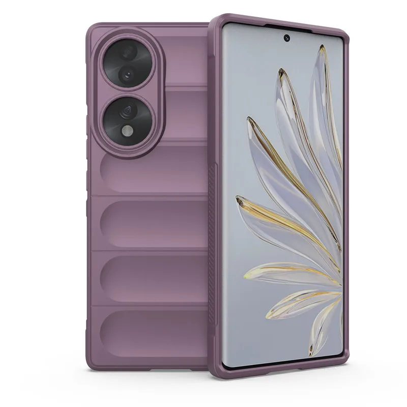Shockproof Soft Silicone Rubber Bumper Phone Cover, 6.67 Inch