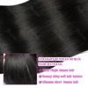 Brazilian 30 40 Inch Raw Virgin Unprocessed 100% Human Hair Extensions Bone Straight  3 4 Bundles Double Weft Bulk Braiding Hair 4