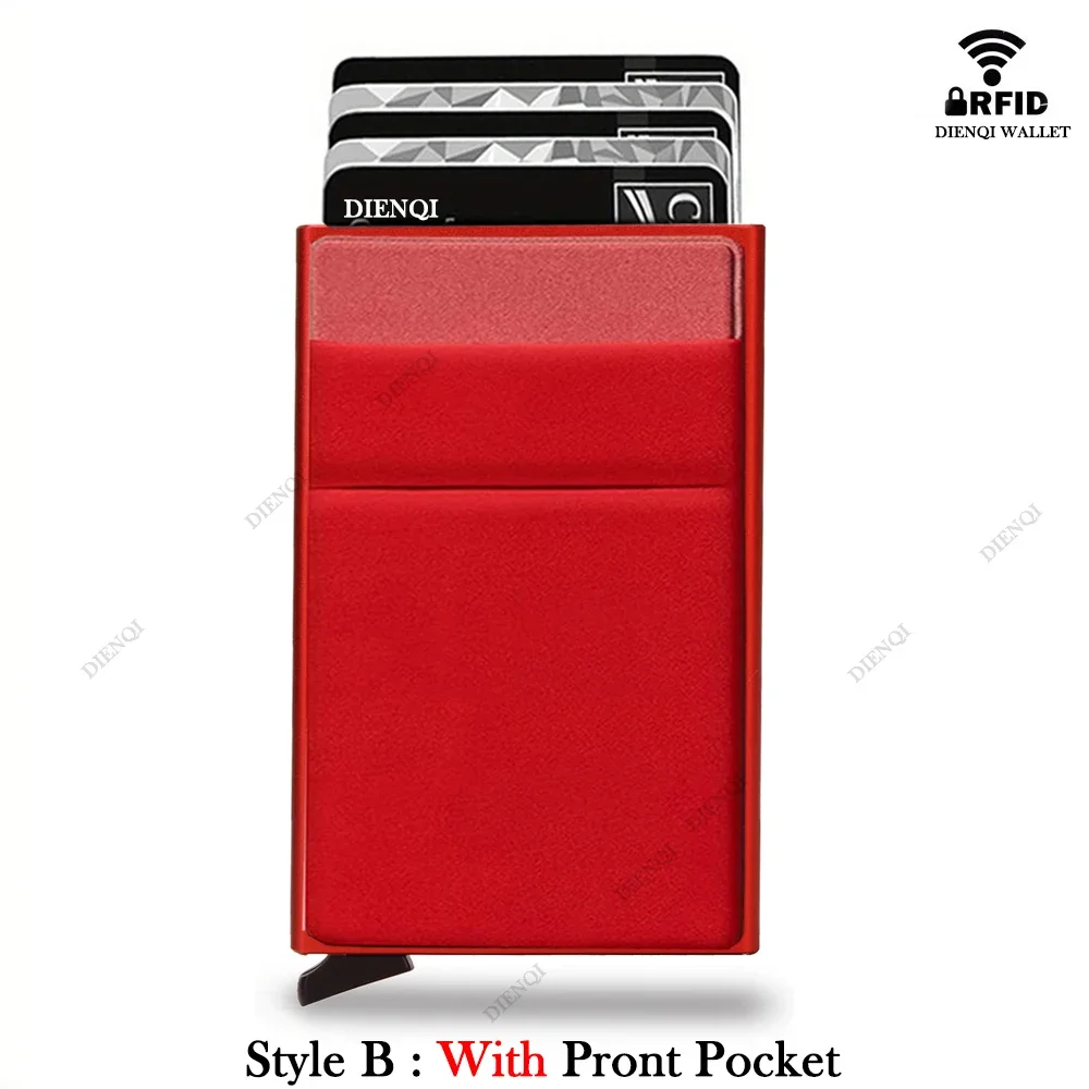 Luxurious Slim RFID Credit Card Holder for Business Professionals