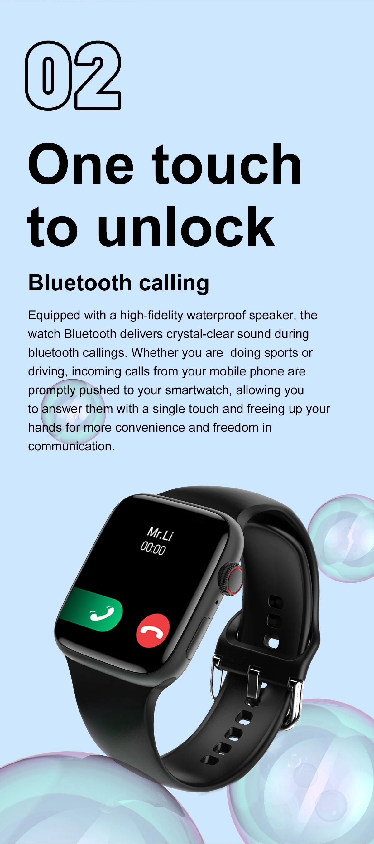 DT9 Smart Watch NFC GPS Track description image 6