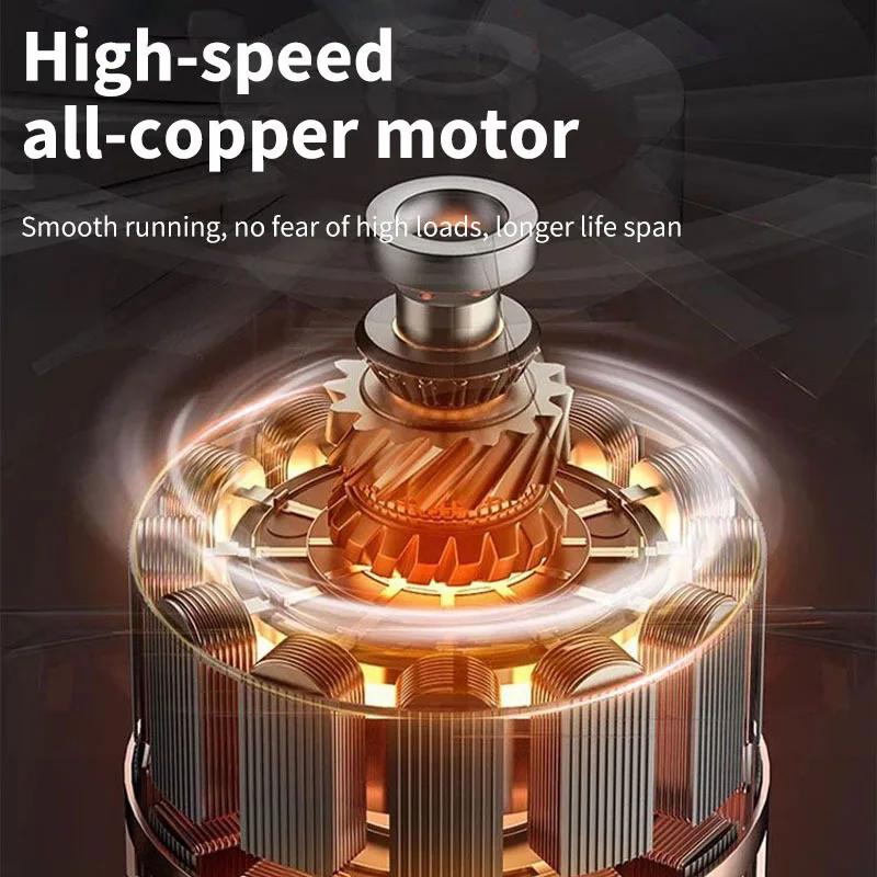 38000RPM 무선 송풍기, 브러시리스 모터가 장착된 전기 송풍기, 잔디 관리, 마당 및 정원용 휴대용 송풍기