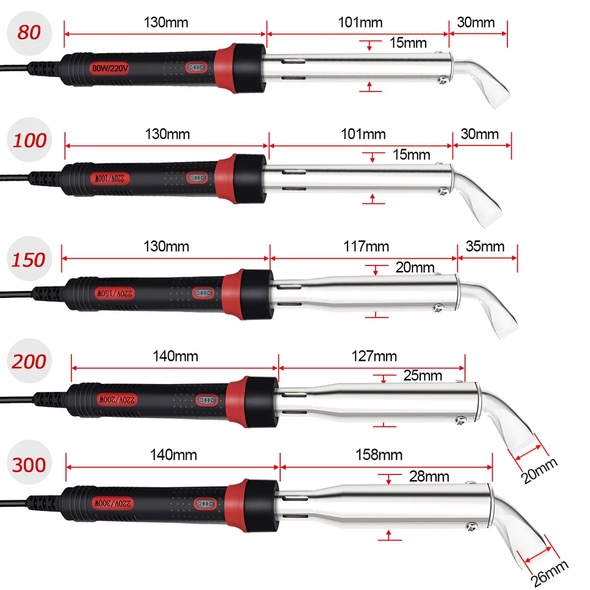 electric soldering iron kit Free Shipping Electric Solder Iron High Power 110V US Plug External Heat Handtools Pen Type With Indicator Light 80-300W cheap stick welder