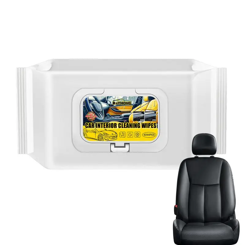 

Auto Cleaning Wipes No Wash Dashboard Wipes Resealable Car Wet Wipes Quick Decontamination And Renovation Dust And Dirt Removal