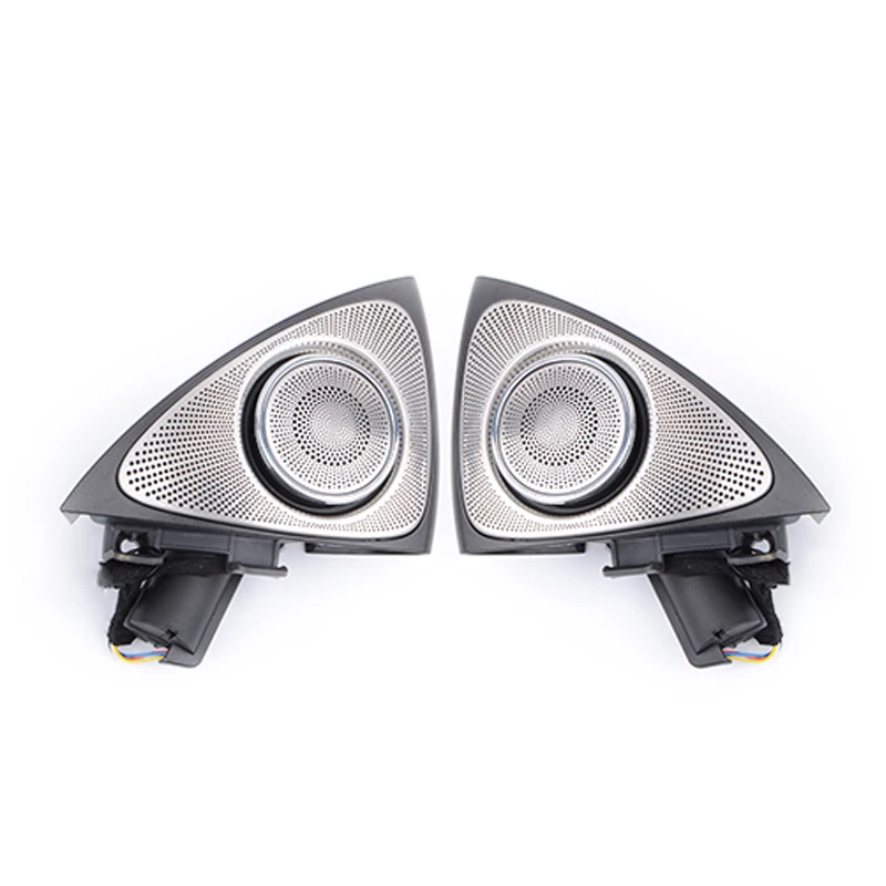 Suitable for Mercedes-Benz C/E/S/GLC/GLA Suitable for W205 W213 W221 W222 X253 X166 speaker LED tweeter 3D rotating light stereo speaker tweeter