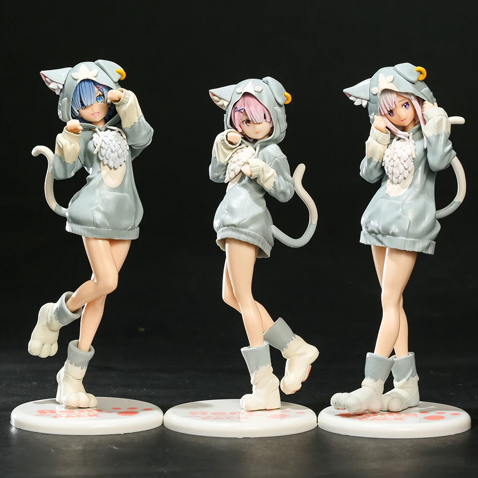 ReZERO Emilia Ram Rem The Great Spirit Pack Ver SPM Figure Model Doll