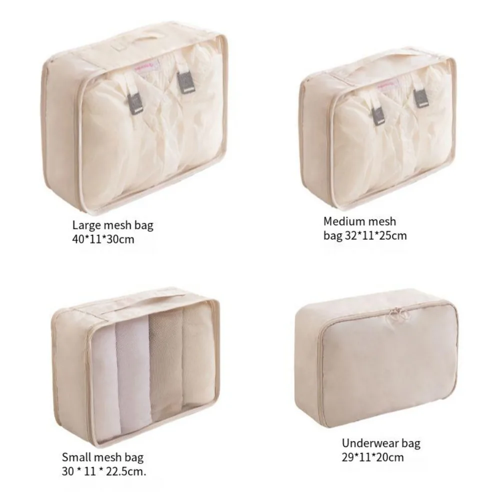 6-Piece Packing Cube Travel Storage SetTravel Storage Bag 6 Piece Set Travel Clothing Sorting Storage Bag Home Organization 6
