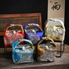 Handmade Silk Storage Bag, Luxury Cup Bags, Handmade Tea Cup Fabric Bag, Portable Tea Ceremony Travel Bag, Cup Storage Organizer 5