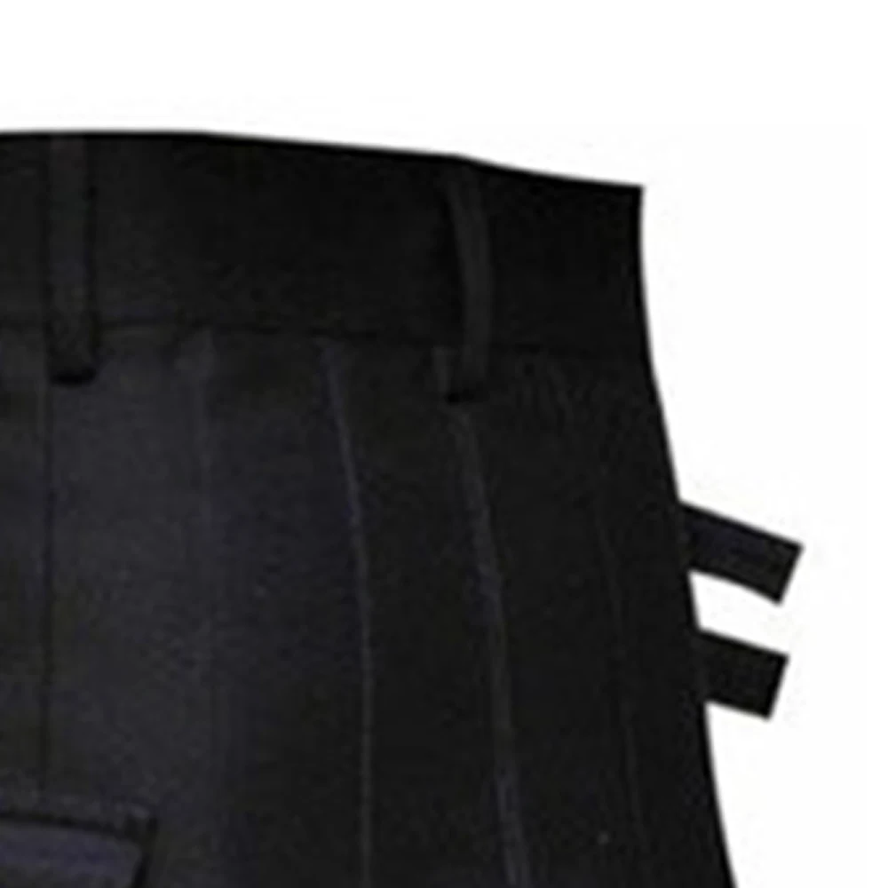 Durevole Di Alta Qualità Vendita Calda Gonna Uomo Abbigliamento Goth Highland Kilt Kilts Mens Outdoor Tradizionale Utility Nero