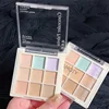 9Color Concealer Palette Full Coverage Concealer Cream Waterproof Covers Acne Mark Dark Circles Brighten Face Base Korean Makeup 6