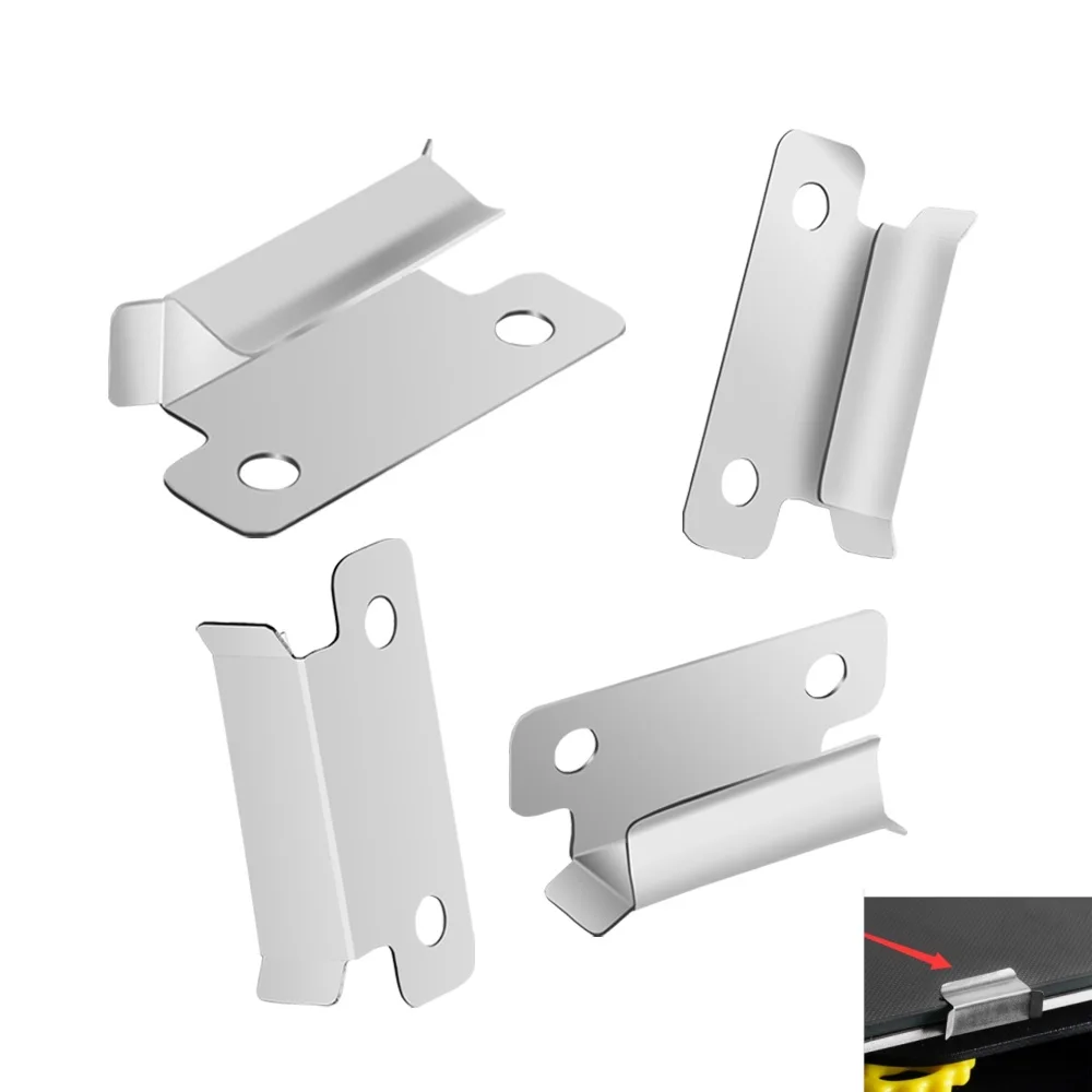 MEGA 4PCS/lot  Glass Plate Clamp Clip Spring Steel Tool For Clamping 3D Printers Build Platform Heated Bed Retainer for Ender3