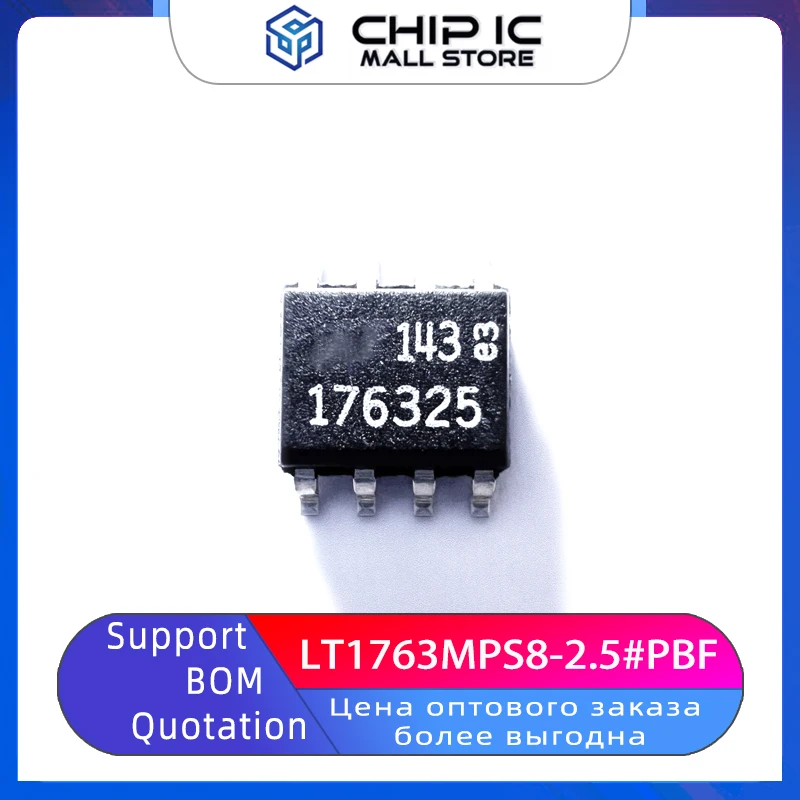 

LT1763MPS8-2.5#PBF Package SOP-8 Linear Regulator Chip IC New Stock