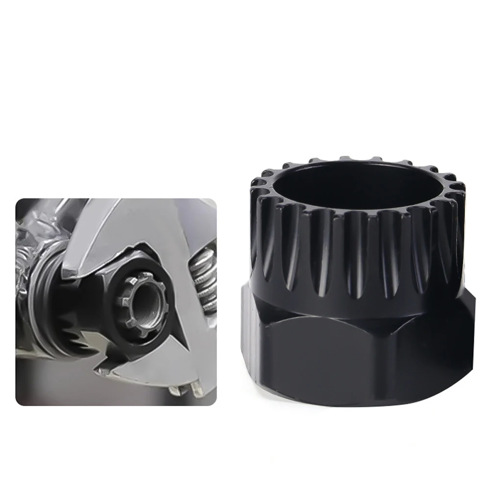

Bike Bottom Bracket Tool Socket 20 Tooth Spline Spanner Sleeve bottom Axis Tools Metal Bicycle Repair Tool