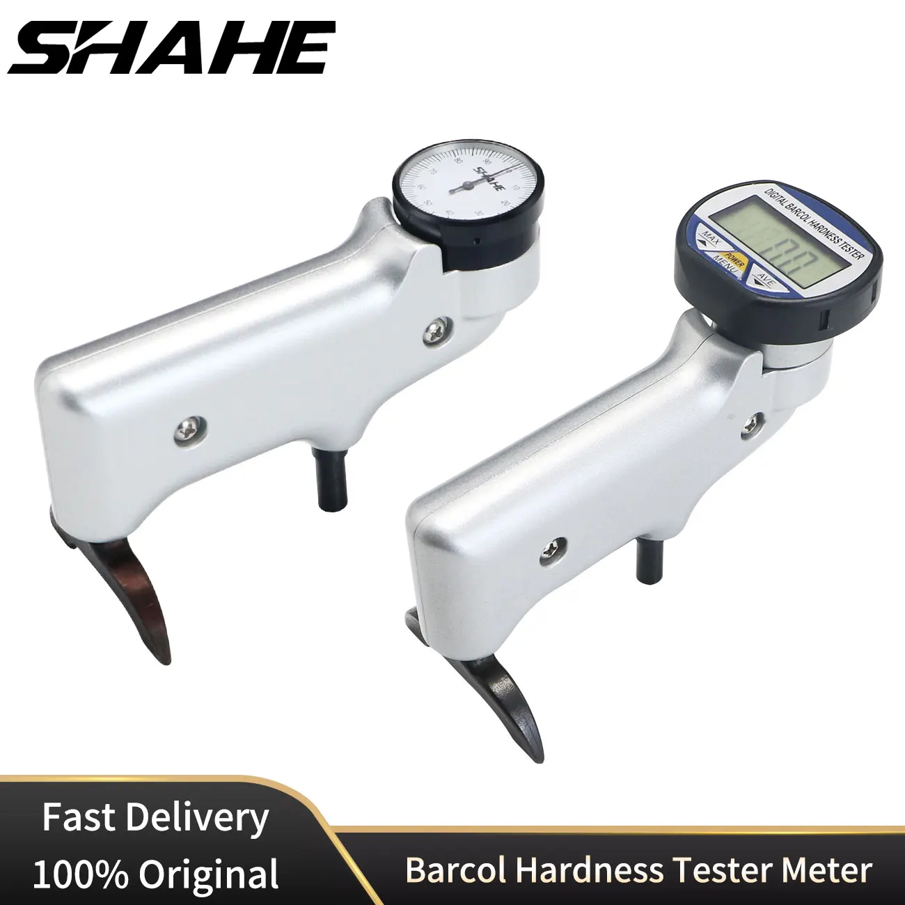 SHAHE aluminum hardness tester Barcol Hardness Tester Meter for aluminum alloys copper, hardness tester meter for aluminum alloys copper with Barcol measurement