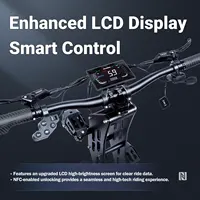 Trottinette électrique intelligente NFC en alliage d'aluminium améliorée, 72V 50A 10000W, pneus tout-terrain/urbains de 14 pouces, vitesse 120 km/h 5