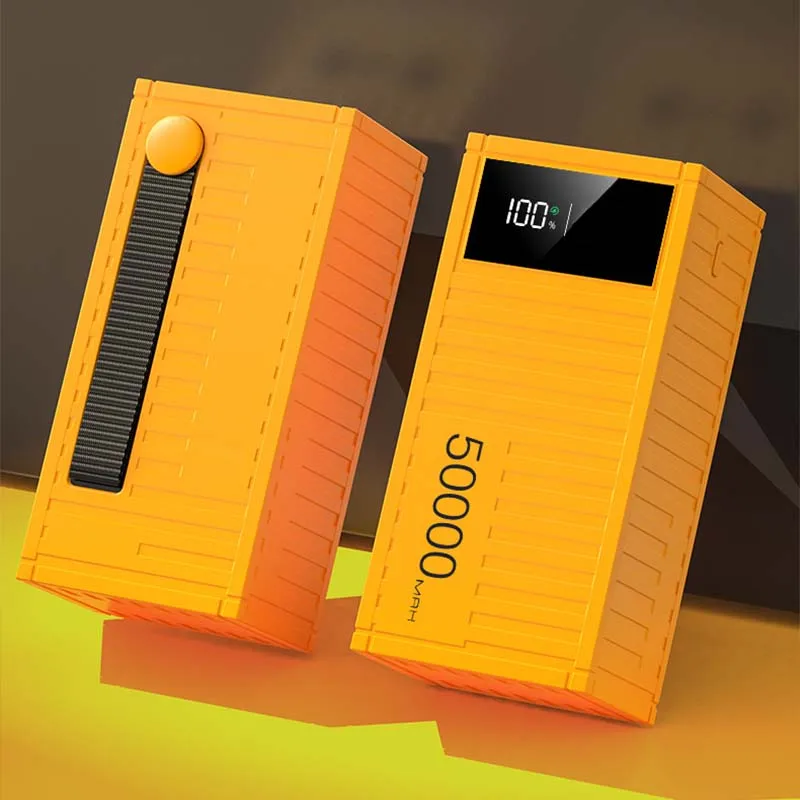50000mAh Power Bank 22.5W PD QC 3.0 Charger Powerbank Large Battery Capacity Power Station Fast Charging For iPhone Xiaomi