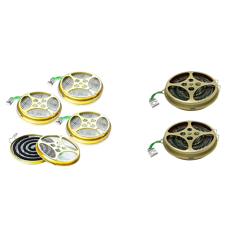 

Portable Mosquito Coil Holder-Mosquito Coil & Incense Burner For Outdoor Use,Pool Side,Patio,Deck,Camping,Hiking,Etc, Durable B
