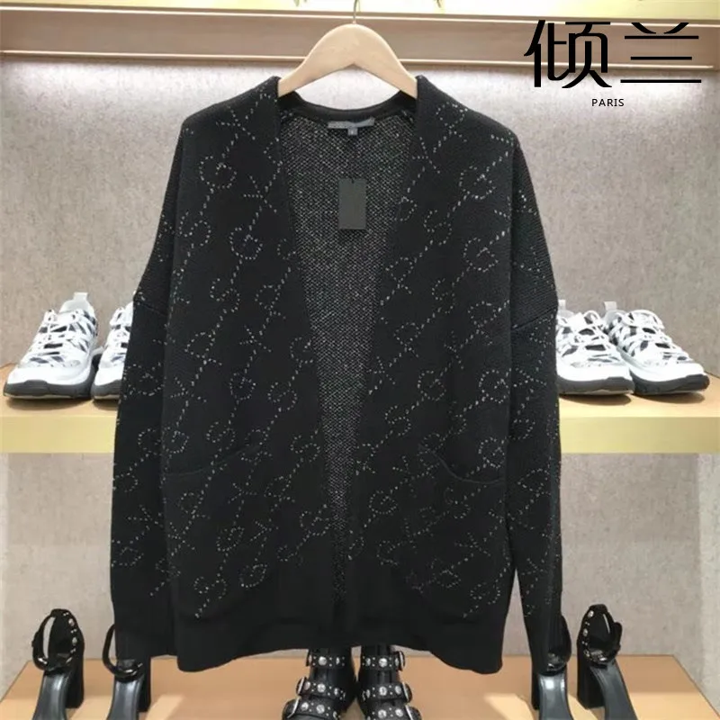 

PATADS Fadan niche knitted cardigan 2021 autumn/winter fashion casual versatile temperament lady cardigan