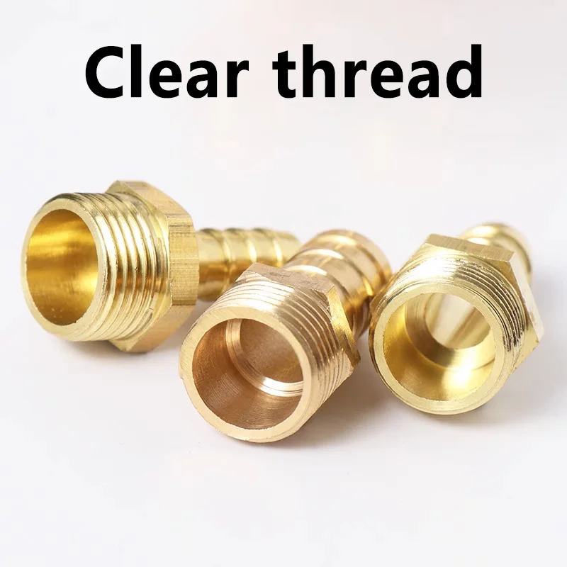 Hose Barb Tail 4~16MM Brass Pipe Fitting 1/8