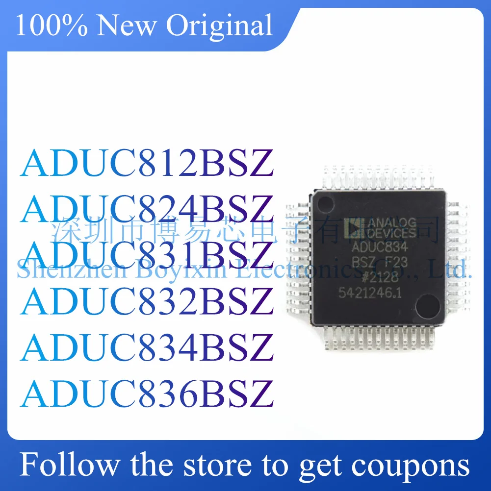 

NEW ADUC812BSZ ADUC824BSZ ADUC831BSZ ADUC832BSZ ADUC834BSZ ADUC836BSZ.Microcontroller chip.