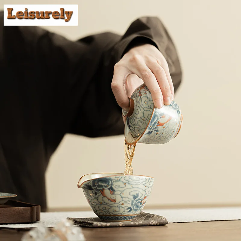 100ml Cloud Rabbit Gaiwan Aesthetic Ingot Sancai Non Scalding Tea Tureen Tea Making Cover Bowl For Kung Fu Tea Accessories Craft