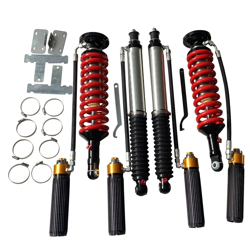 

off-road performance shock absorber supplier shocks for LC200 truck refitting suspension for adjustment LandCruiser 200 set kit