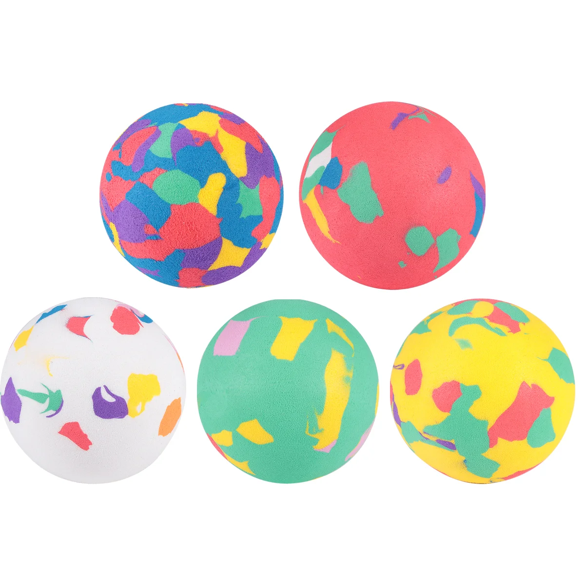 

12pcs Bouncy Balls Balls Sponge Play Balls Colorful High Bouncing Balls Kids Playtime Balls for Children Students Kids