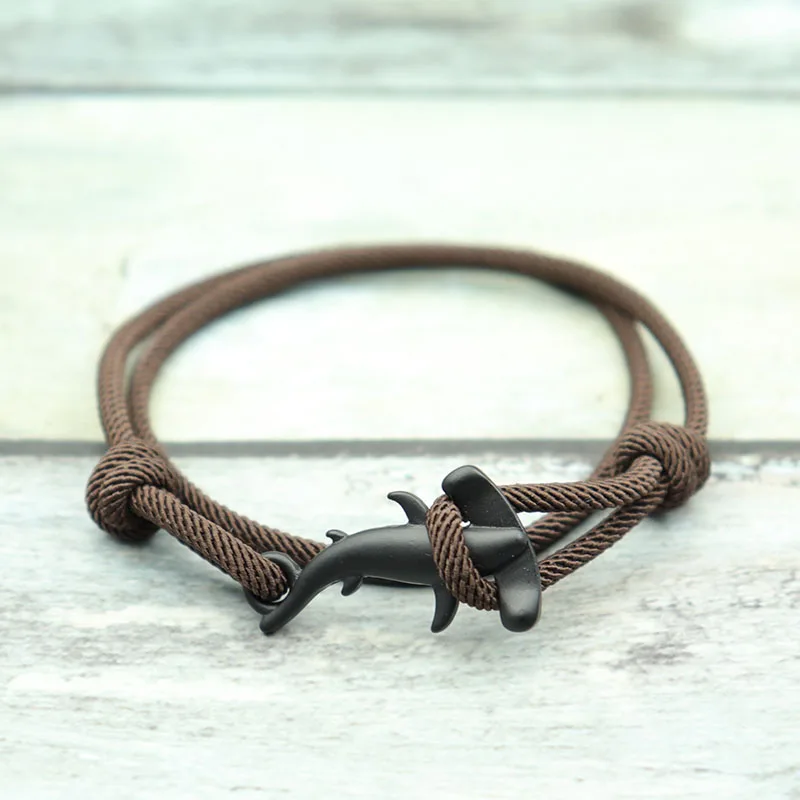 Ocean Shark Double Layer Adjustable Bracelet
