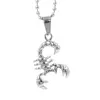 Fashion Little Scorpion Pendant Stainless Steel Jewelry Animal Swingable Joint Scorpion Biker Pendant For Men Women Kid as Gift 1