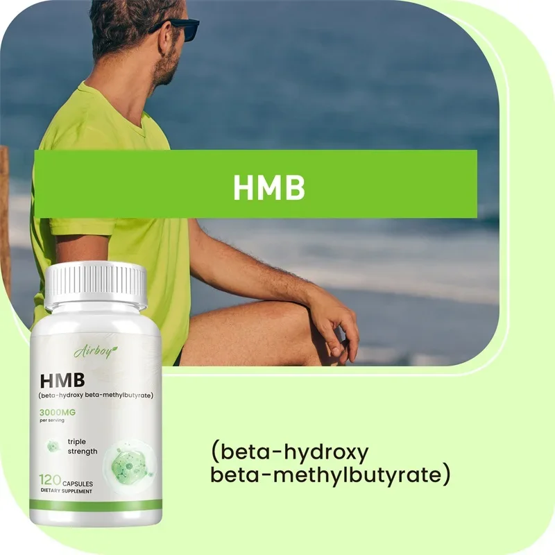 HMB Supplementation-Improves Exercise Intensity and Endurance, Promotes Blood Circulation, Muscle Growth and Reduces Injuries